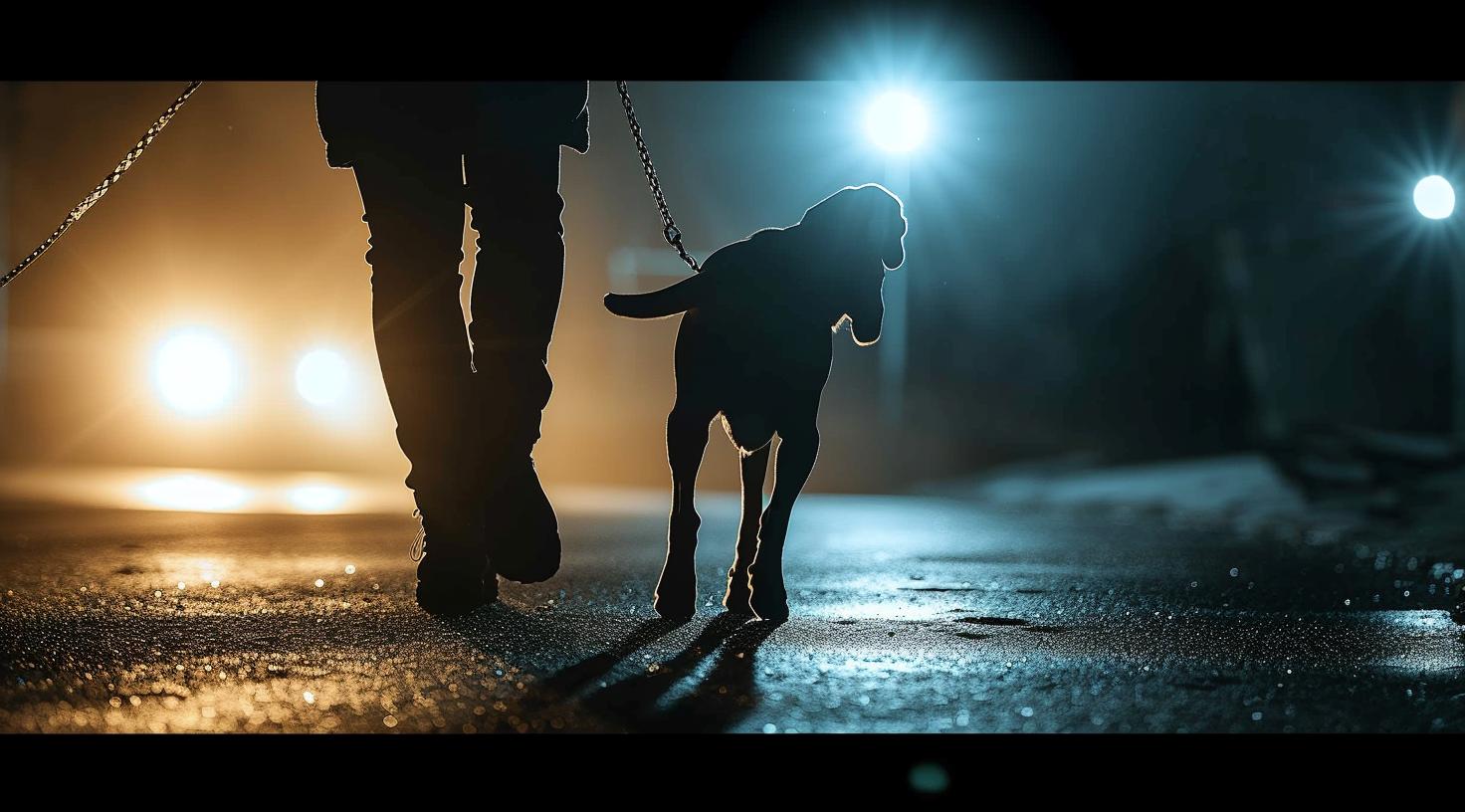 Sicherheit bei Nachtspaziergängen mit deinem Hund